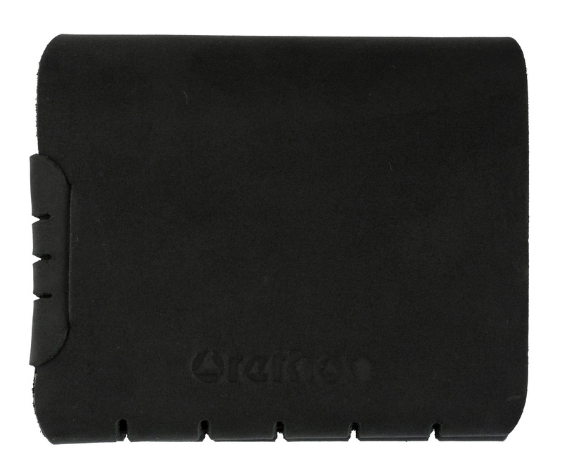 Black Handmade Leather Bifold Wallet