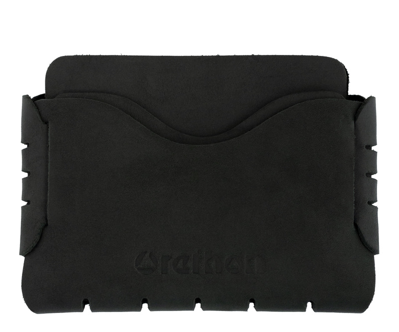 Black Handmade Leather Wallet - EU