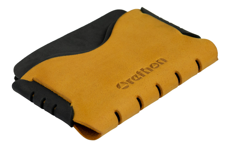 Yellow Handmade Leather Wallet - EU
