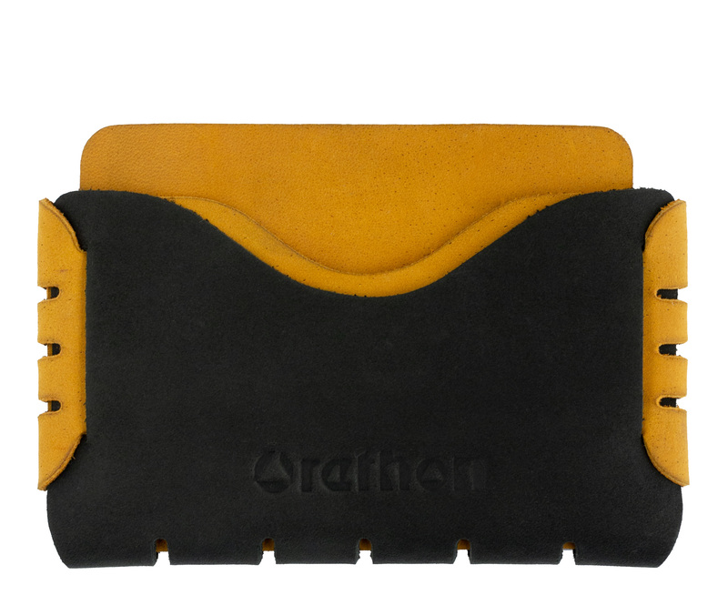 Bee Handmade Leather Minimalist Wallet - US
